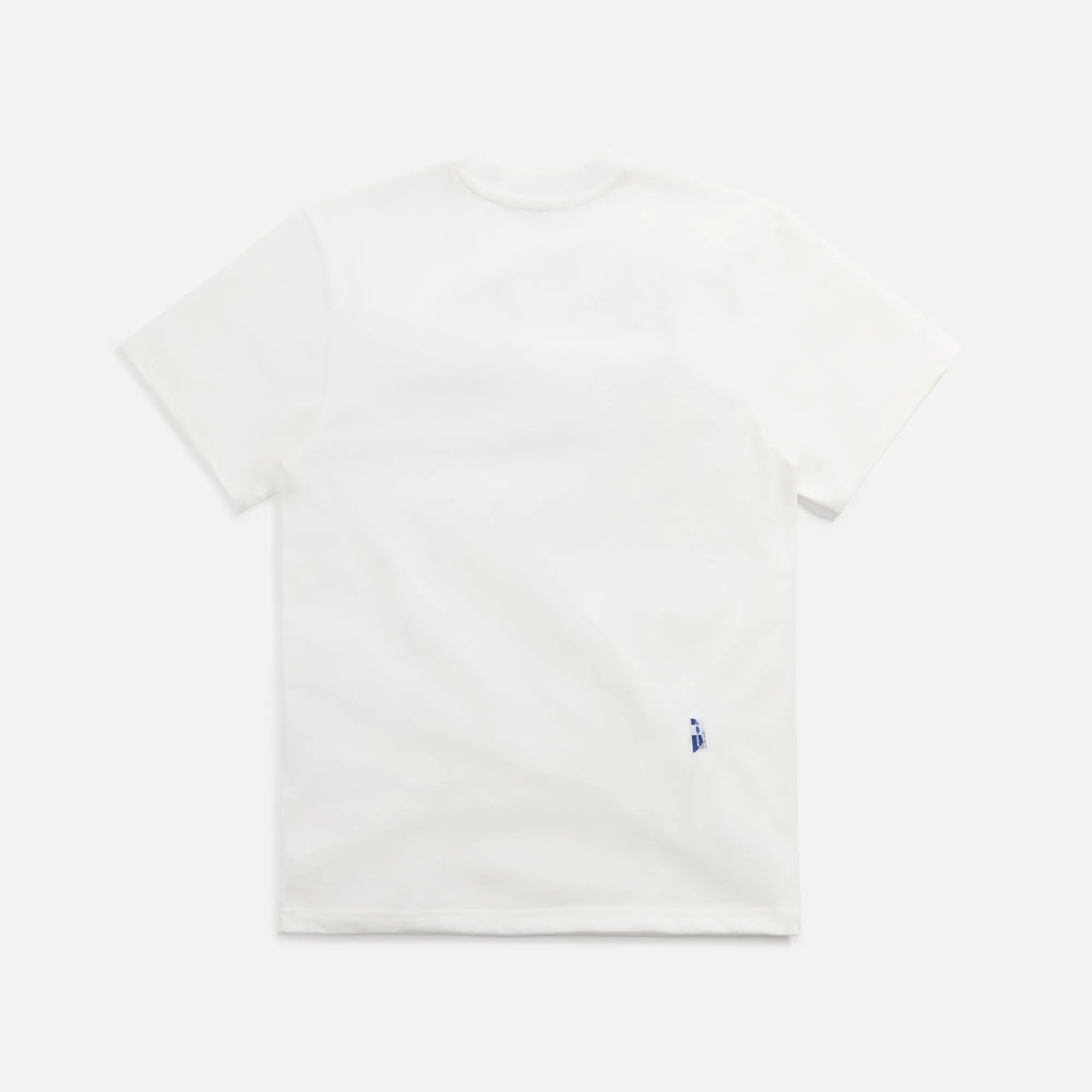 Ader Error Semi-Oversized Front Embroidery Detail Tee - White