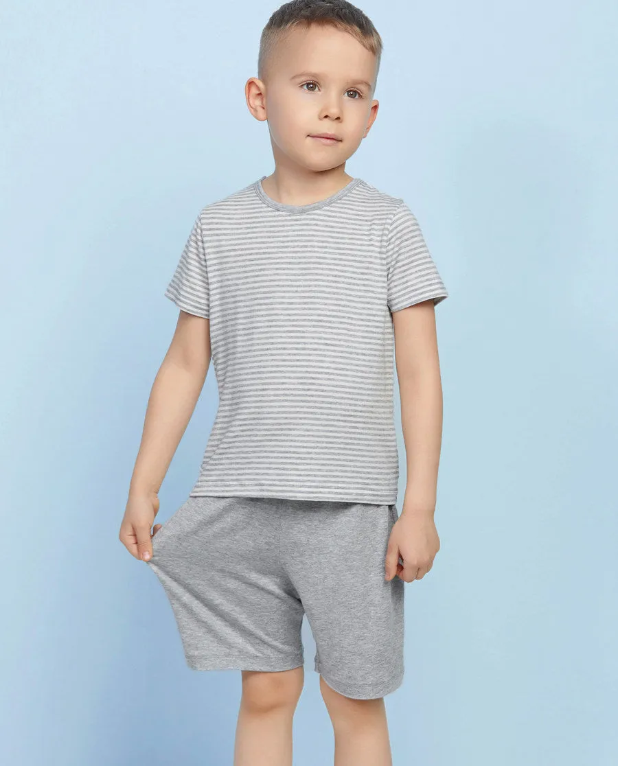 Aimer Kids Short-sleeve Pajama Set