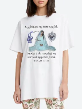 Bible Psalm 73:26 Tee