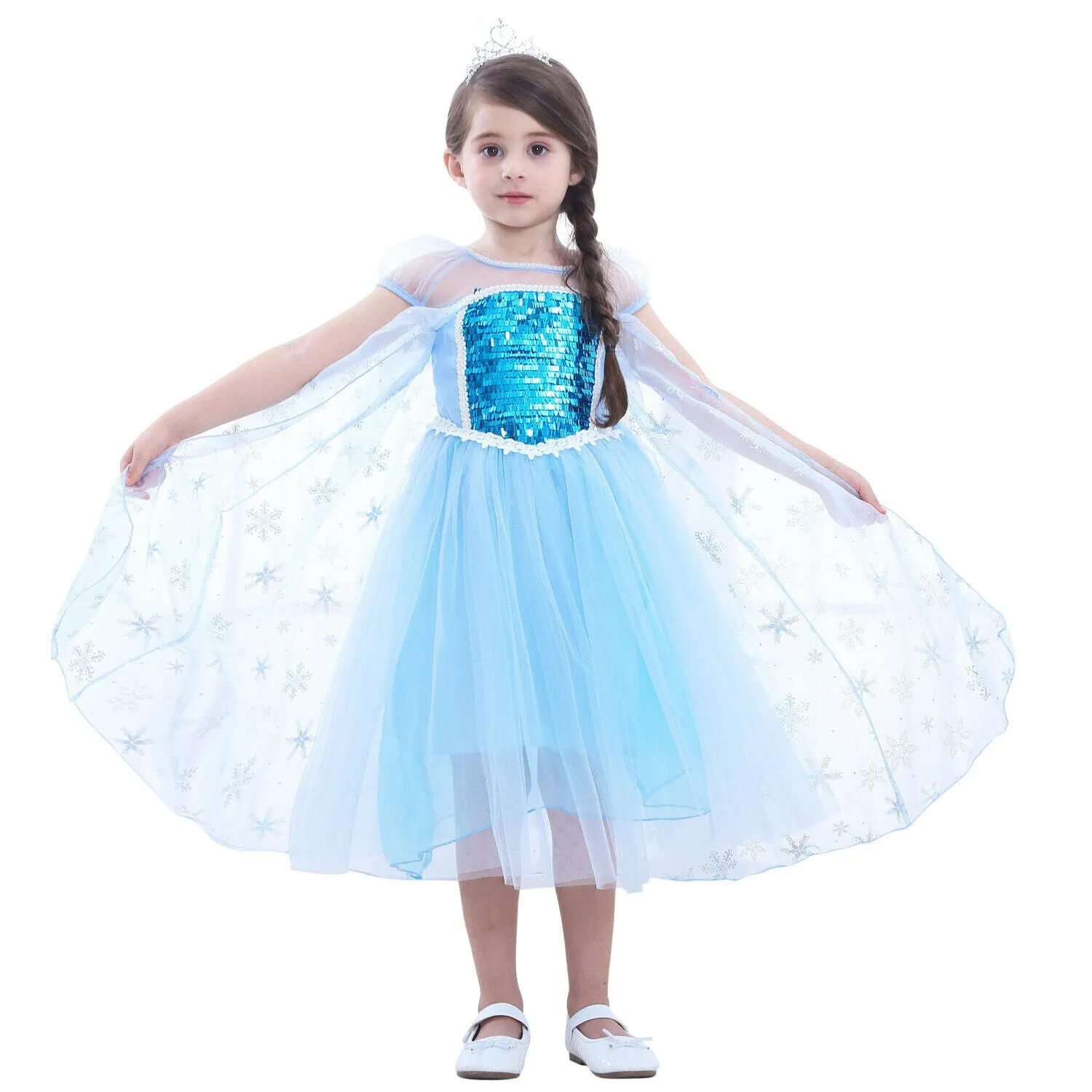 Blue Party Costume Princess Dress