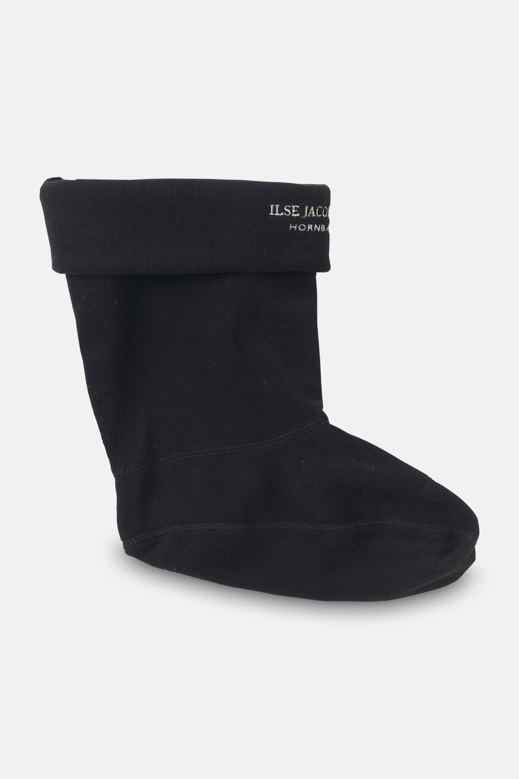 Fleece socks for RUB15 Medium Rainboots - Black Creme