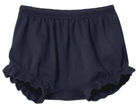 Girls Soft Cotton Bloomer Diaper Cover | Navy