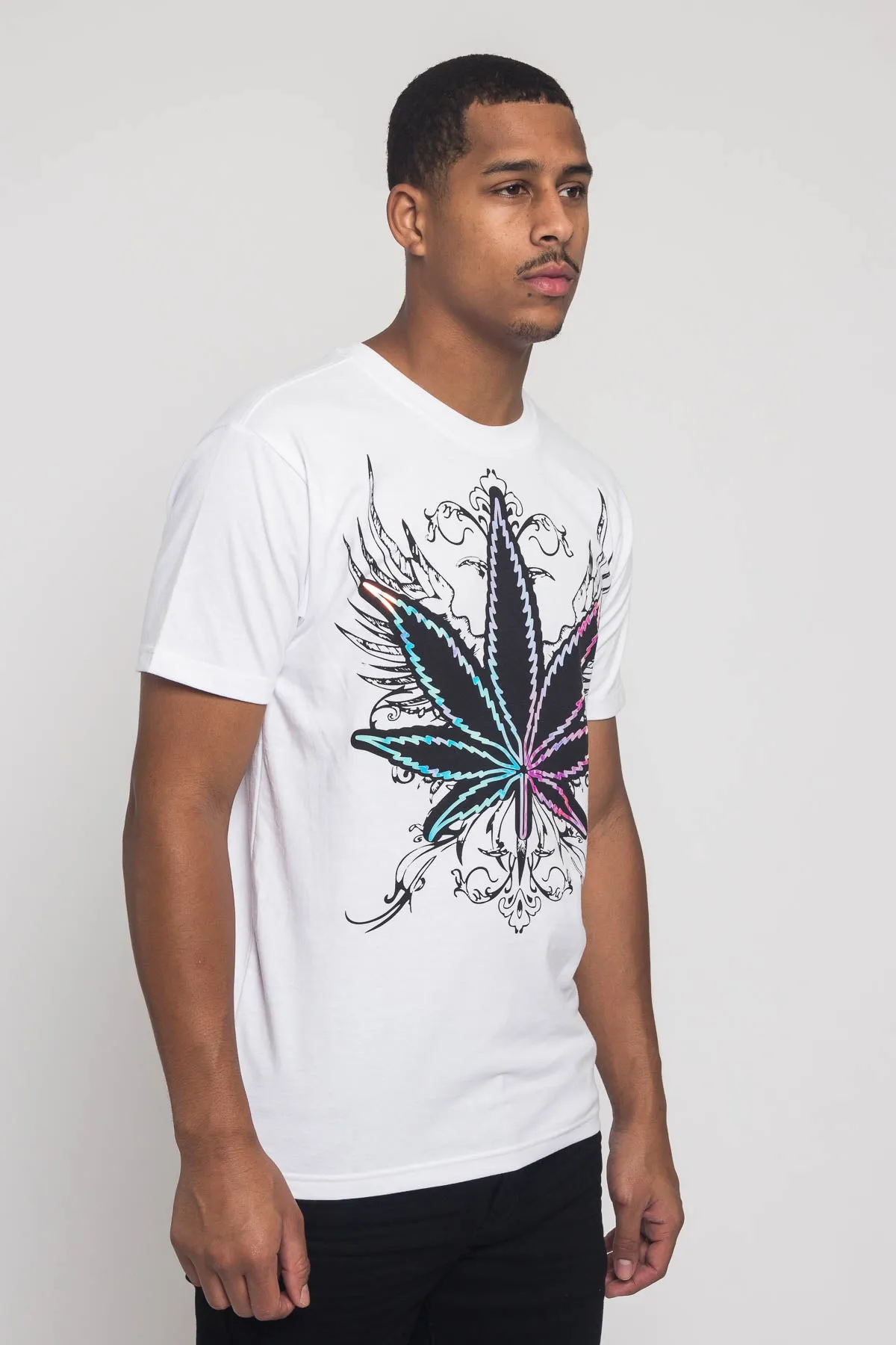 Iridescent Leaf T-Shirt