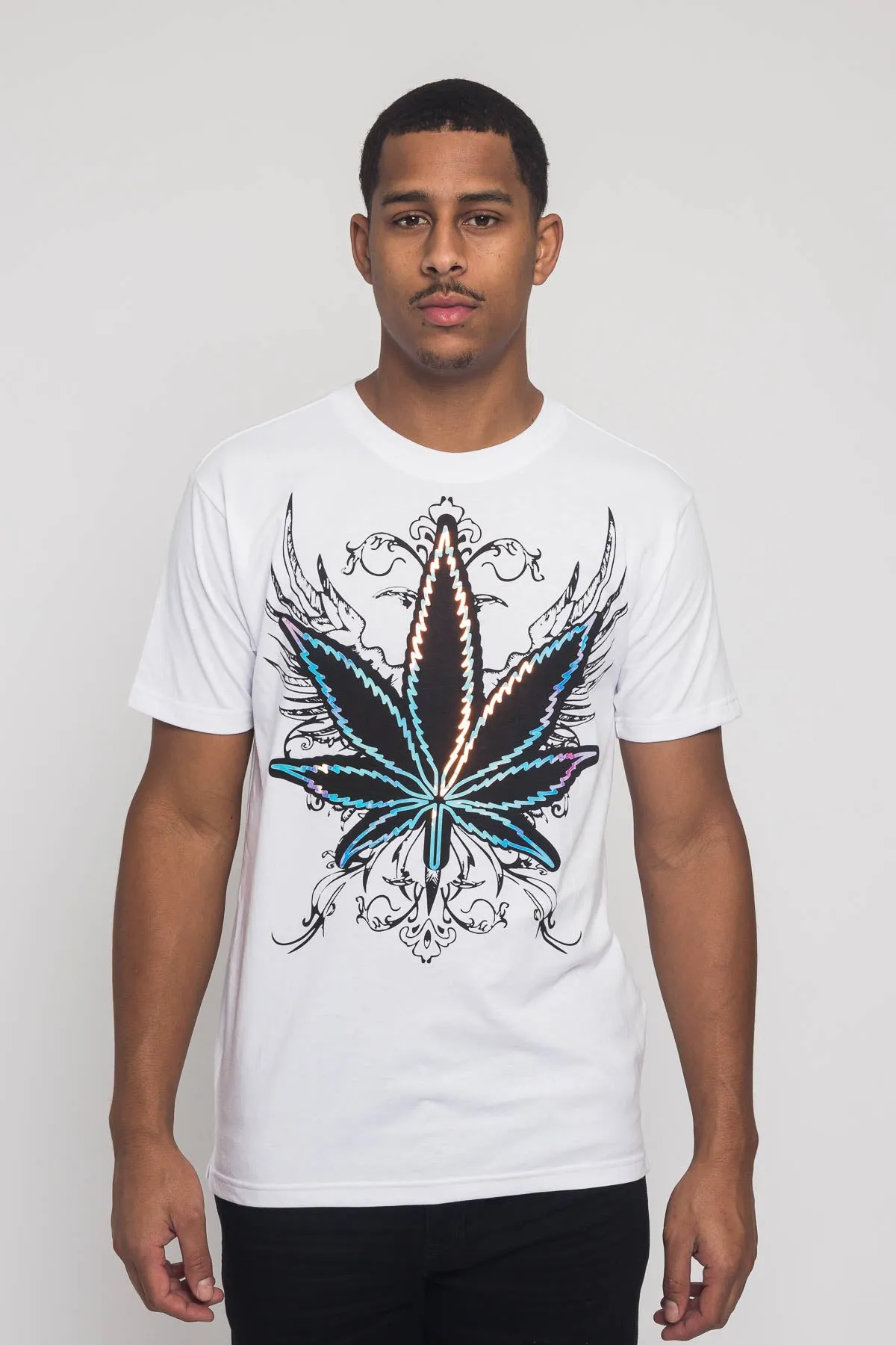 Iridescent Leaf T-Shirt