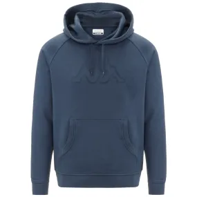 LOGO  KORPO ZAIVER - Fleece - Hoodie - Man - BLUE FUSION-BLUE DK DENIM