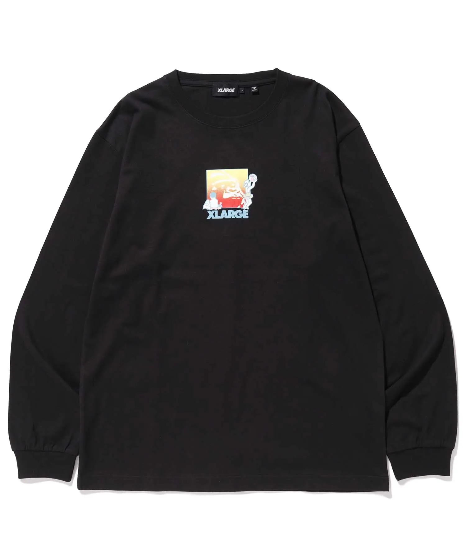 L/S TEE BEACH SQUARE OG