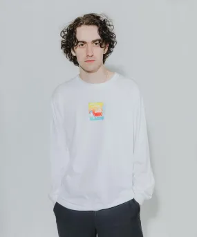 L/S TEE BEACH SQUARE OG