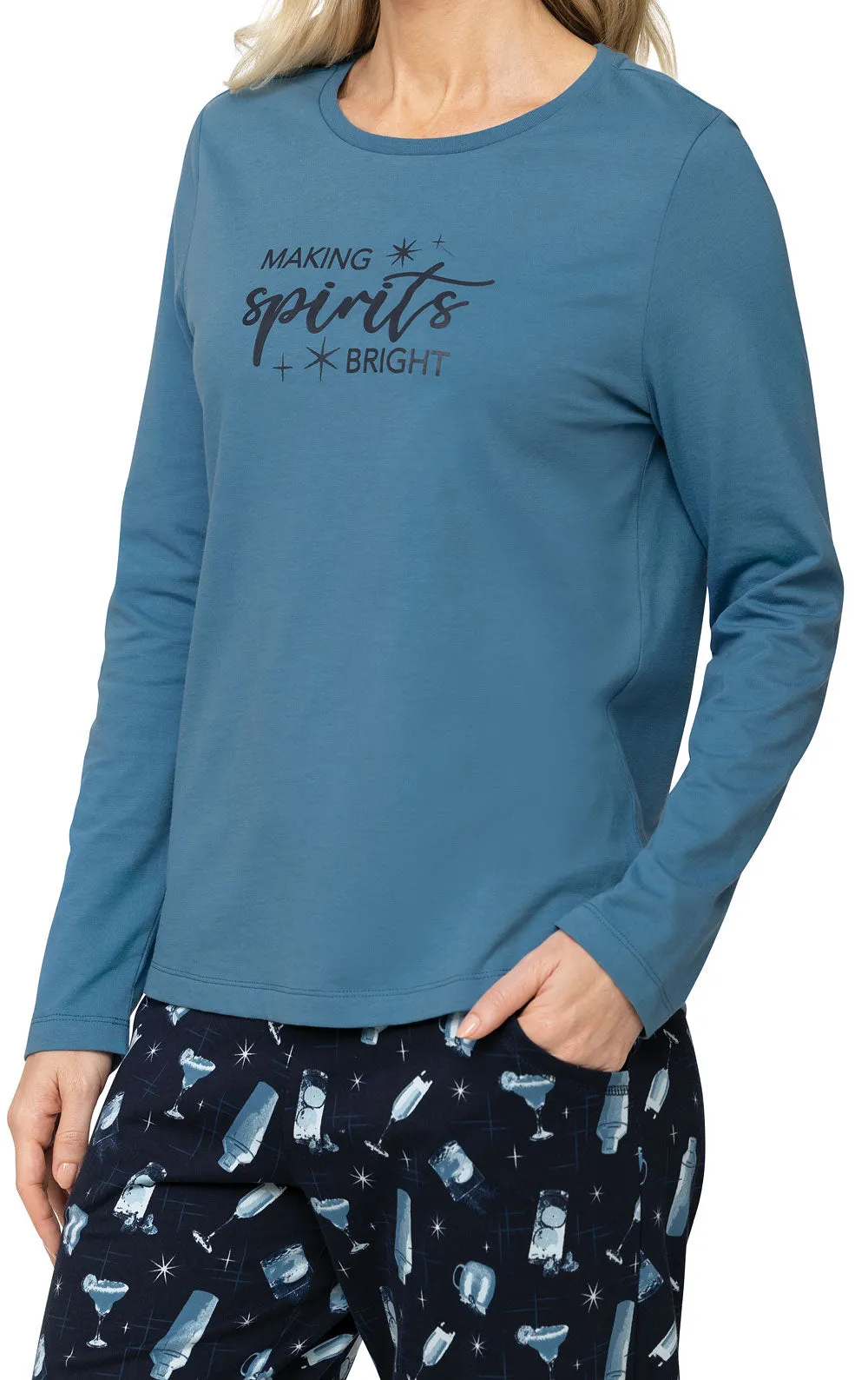 Making Spirits Bright Women's Pajamas - His & Hers