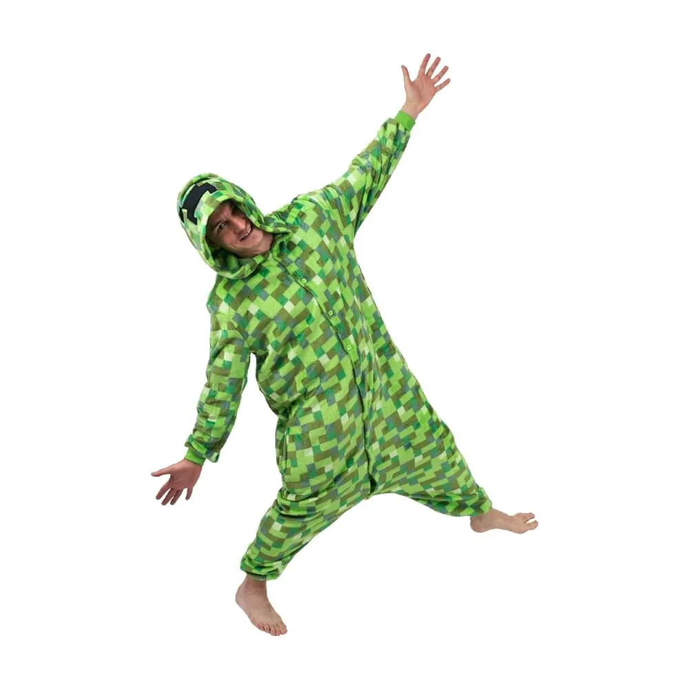 Minecraft Creeper Adult Onesie