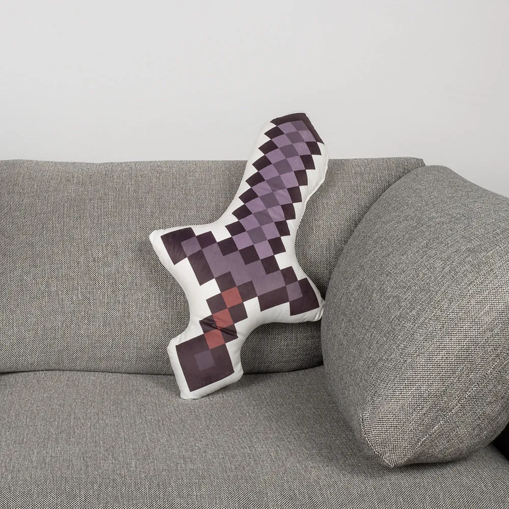 Minecraft Netherite Sword Pillow