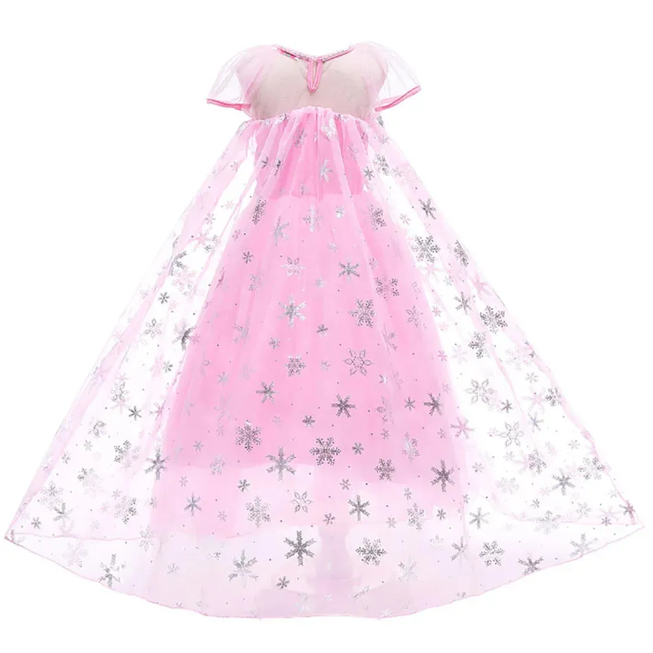 Pink Princess Costume Dress Set (Including 5 Pieces)