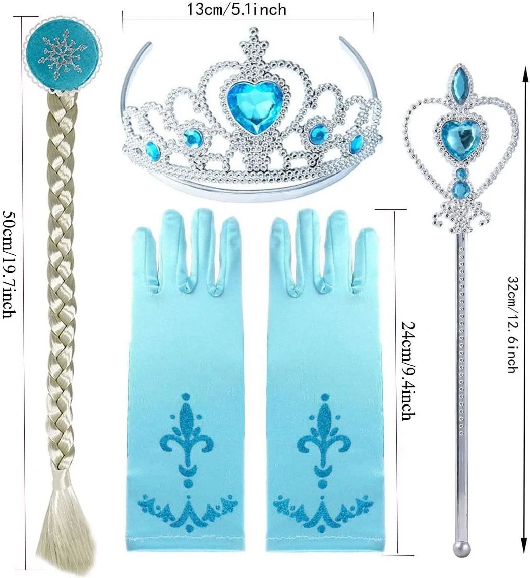 Princess Costume Accessories - 4 Pieces