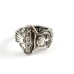 Rolex Silverplate Spoon Ring