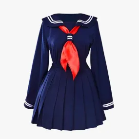 School Girl Uniform - Long Sleeve Navy