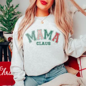 (Sweatshirt) Christmas Mama Adult Sweatshirt