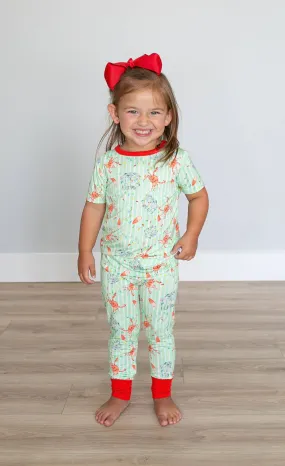 Sweet Bay Clothing - Crab Trap Christmas Twp Piece Pajama Pants Set