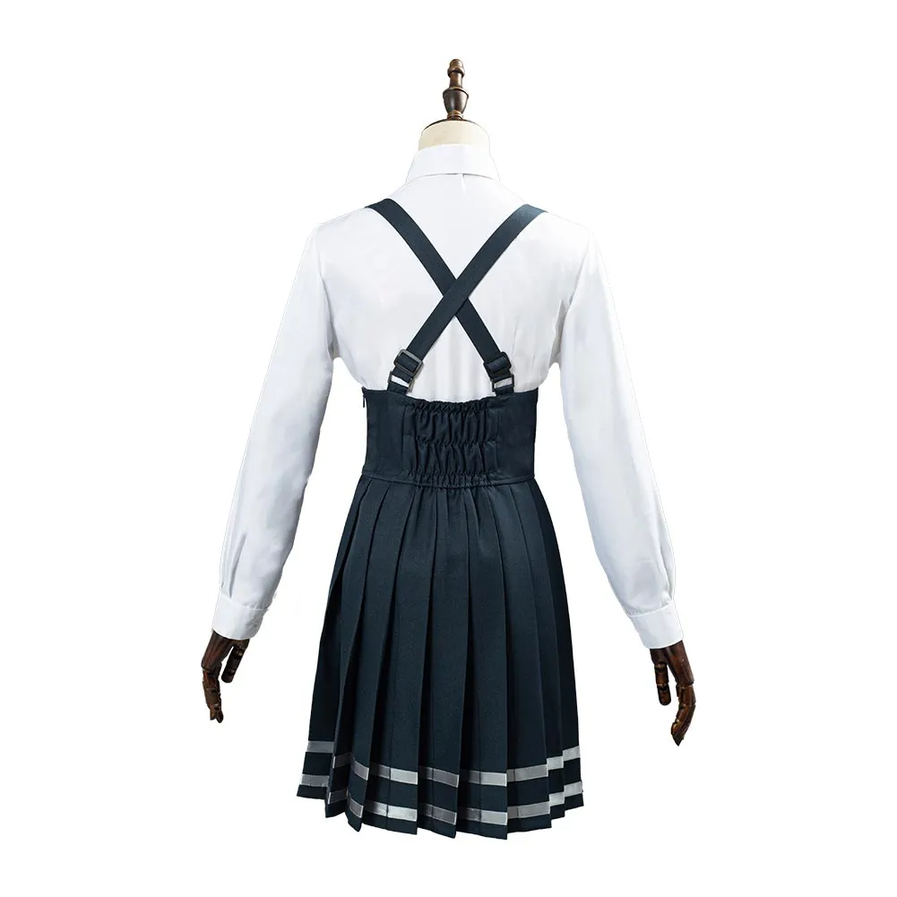 VeeGet VeeGet Anime Danganronpa V3 Shirogane Tsumugi School Uniform Skirts Outfit Halloween Carnival Cosplay Costume