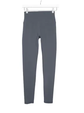 Women's Athletic Ribbed Legging - Grey